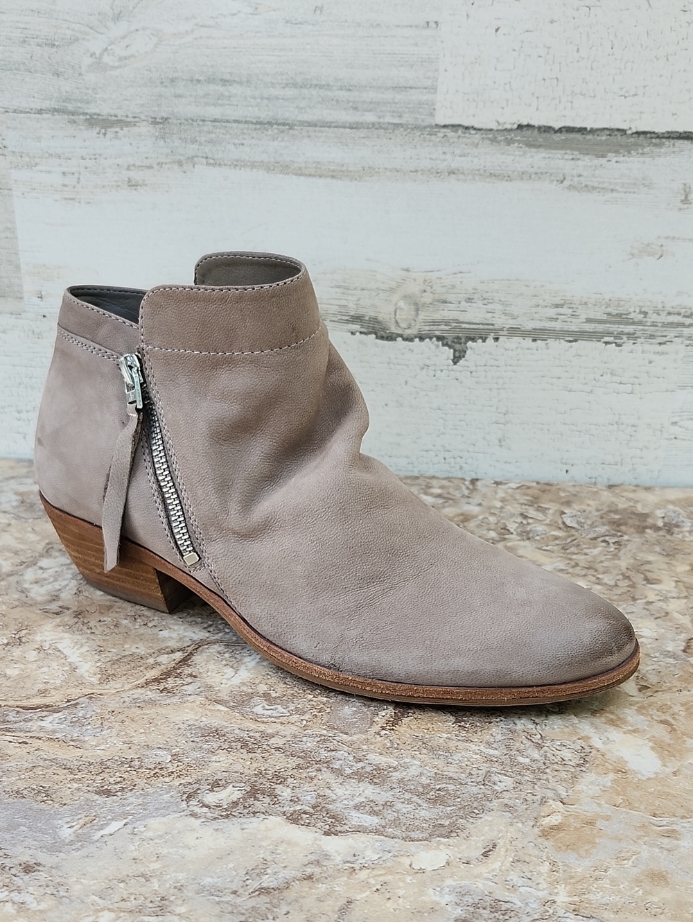 SAM EDELMAN PACKER LEATHER ANKLE BOOT